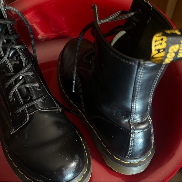 Dr. Martens Shoes - Dr. Martens original 1460 Black Lace Up Boots